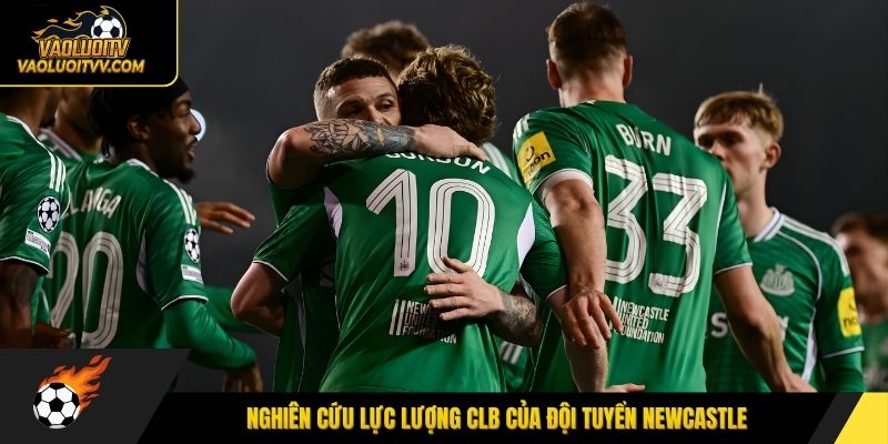 Nghiên cứu lực lượng CLB của đội tuyển Newcastle